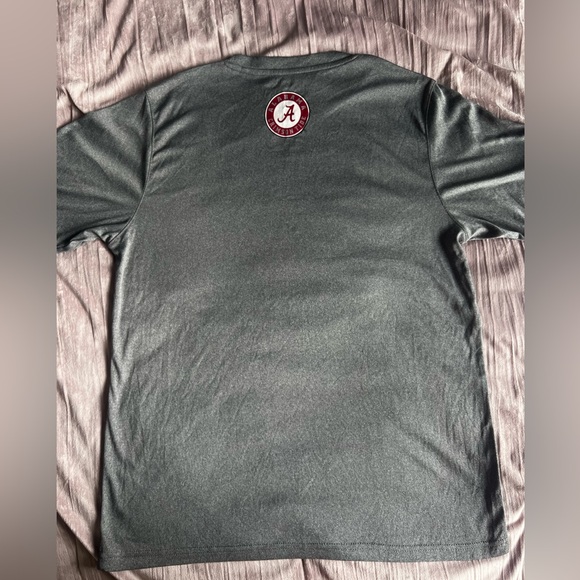 University of Alabama Gray Dri-Fit Colosseum T-Shirt with “Crimson Tide” - Picture 5 of 6